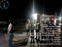 Pamapta Satu Polres MerantiIpda Richi Afredo Gerak Cepat Terjun Langsung Atas Temuan Mayat Desa Tenan