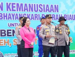 Polda Riau Kirim 6 Truk Bantuan Misi Kemanusiaan di Aceh-Sumut-Sumbar