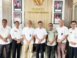 Bupati H. Asmar Terima Silaturahmi Perum Bulog Riau–Kepri, Bahas Stok Beras dan Rencana Pembangunan Gudang di Meranti