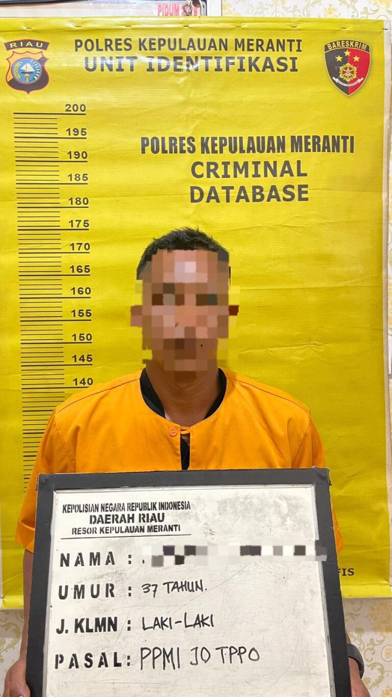 Reskrim Polres Meranti Ungkap Kasus TPPO dan Perlindungan Pekerja Migran dalam Waktu Singkat