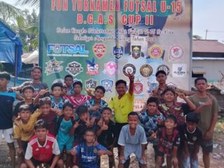Turnamen Futsal U-15 HUT Desa Alai Selatan Masuk Babak 8 besar
