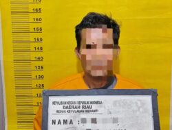 Polres Meranti Amankan Terduga Pelaku Illegal Logging di Sungai Pertas, Sita 8 Ton Kayu Olahan