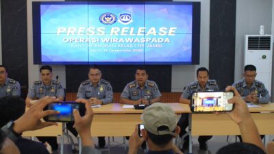 Kantor Imigrasi Kelas I TPI Jambi Gelar Operasi WIRAWASPADA Serentak: Empat Tim Turun ke Lapangan Awasi Keberadaan WNA.