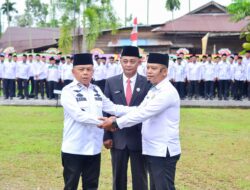 Bupati Asmar Pimpin Upacara HAB ke-80 Kemenag, Tegaskan Kerukunan sebagai Energi Pembangunan