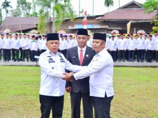 Bupati Asmar Pimpin Upacara HAB ke-80 Kemenag, Tegaskan Kerukunan sebagai Energi Pembangunan