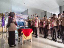 Lantik Jajaran Pengurus Pramuka Pulau Merbau, Ismiatun Ingatkan Jangan Gagap Teknologi