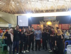 LLMB DPD Siak dan DPC LLMB Kecamatan Tualang Hadir di Acara Pengukuhan Paguyuban Pesisir Selatan di GOR Tualang