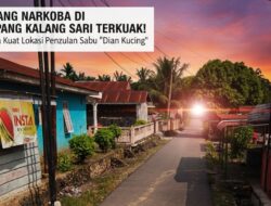 DC Alias Dian Kucing Diduga Kelola Bisnis Sabu di Desa Sisumut simpang Kalang Sari