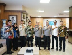 Bupati Asmar Silahturahmi Bersama Kapolda Riau Kolaborasi Sukseskan Program Polri dan Pemkab. Meranti