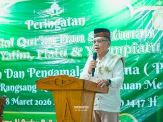 Bupati Asmar Safari Ramadan di Desa Wonosari Rangsang