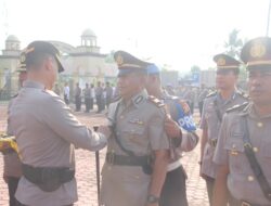 Kapolres Bengkalis Pimpin Sertijab Sejumlah PJU dan Kapolsek