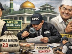 Proyek Masjid Rp2,3 Miliar Tak Bisa Dipakai, Dugaan Penyimpangan Menguat, APH Didesak Turun Tangan