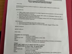 Dr. M. Martin Purba Resmi Serahkan Mandat Kepengurusan GRIB Jaya Pelalawan