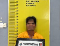 Reskrim Polsek Tebing Tinggi Amankan Pelaku Pencurian di Ruko Jalan Tanjung Harapan