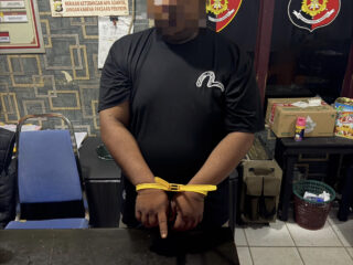 Tak Berkutik, Pengedar Sabu Diciduk Satresnarkoba Polres dan Polsek Merbau Saat Kabur