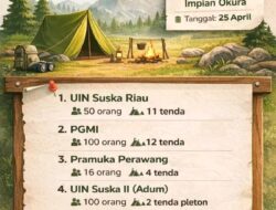 SUASANA SERU & RAMAI! KEMPING BERSAMA DI TAMAN BUNGA IMPIAN OKURA