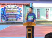 Turnamen Bola Volly Kampung Tangguh Anti Narkoba Meriahkan Hari Bhayangkara ke-80 di Banglas Barat