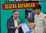 Elwin Ndruru Mendesak PT Riau Baja Indo Pekanbaru Segera Bayarkan seluruh hak Kompensasi Yufertinus Yafati Ziliwu tanpa menunda lagi.