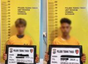 Polsek Tebing Tinggi Ungkap Kasus Dugaan Kekerasan Seksual terhadap Anak, Dua Terduga Pelaku Diamankan