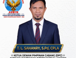 DPP ASWIN Resmi Sahkan Kepengurusan DPC Kabupaten Kepulauan Meranti Periode 2026–2031