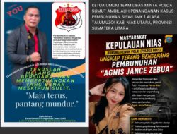 Ketua Umum Team Libas Desak Polda Sumut Ambil Alih Kasus Pembunuhan Siswi SMK di Nias Utara