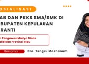 Pengawas Ahli Madya Sosialisasikan SPAB dan PKKS bagi SMA/SMK di Kabupaten Kepulauan Meranti