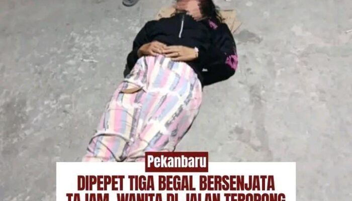 Aksi begal kembali menghantui warga Kota Pekanbaru.