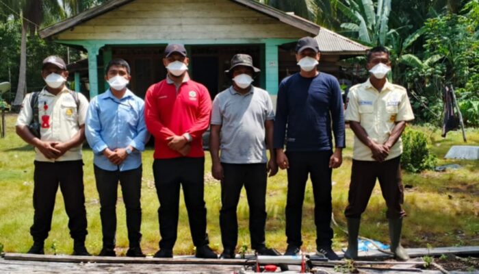 PT National Sago Prima Bersinergi dengan Puskesmas Sungai Tohor Laksanakan Fogging Cegah DBD di Desa Sendanu Darul Ikhsan