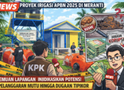 Proyek Irigasi APBN 2025 di Meranti Disorot: Temuan Lapangan Indikasikan Potensi Pelanggaran Mutu hingga Dugaan Tipikor