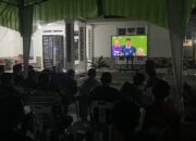 Suasana Nobar Piala Dunia 2026 Prancis vs Spanyol di Rumah Bupati Meranti Berlangsung Meriah