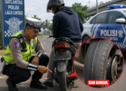 Korlantas Tegaskan Polisi Bakal Tilang Ban Gundul, Berita Yang Beredar di Medsos Hoaks