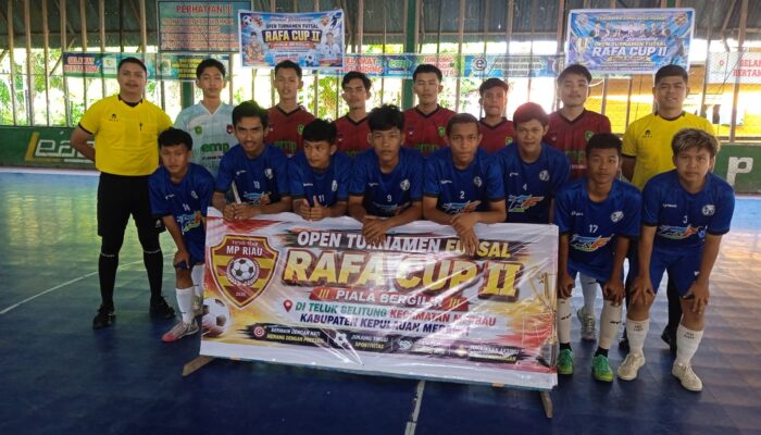DPC ASWIN Kepulauan Meranti Gelar Open Turnamen Futsal Rafa Cup II, Di Teluk Belitung