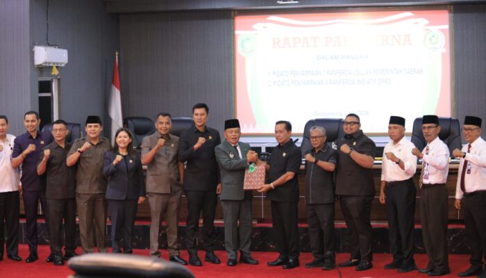 DPRD Kepuluan Meranti Gelar Paripurna Ke-5,7 Ranperda Masuk Agenda Pembahasan