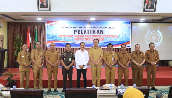 Wabup Meranti Dorong Sinergi Pemda dan Pers, Ingatkan Pentingnya Literasi Media
