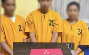 Berbekal informasi Dari Masyarakat Satresnarkoba Polres Meranti Amankan Tiga Pengedar Ekstasi