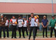 Sekda Meranti Buka Turnamen Voli Torpedo Jilid II, Diikuti 40 Klub