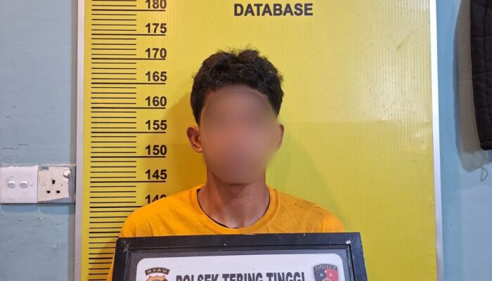 Polsek Tebing Tinggi Tangkap Pemuda di Meranti, Diduga Cabuli Anak di Bawah Umur Saat Tidur
