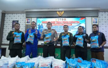Polres Meranti Serahkan Kasus 25 Ton Beras Tanpa Sertifikat Karantina ke Balai Karantina Riau