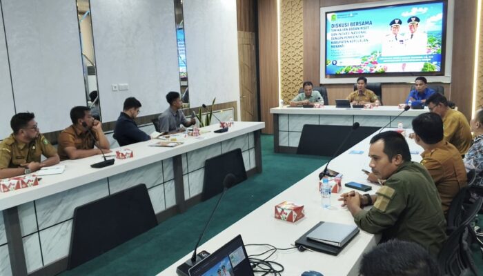 Pemkab Kepulauan Meranti dan Perwakilan DPRD Komisi II Bahas Penanganan Abrasi Pesisir Rangsang Bersama BRIN
