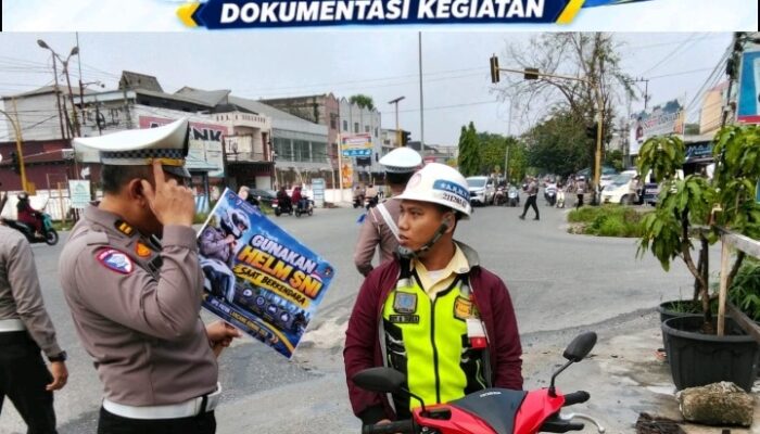 Sinergi Polres Siak dan Polsek Tualang Sukses Gelar Operasi Patuh Lancang Kuning 2026